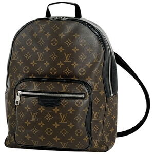 Louis Vuitton Josh Backpack Monogram Macassar Brown Black